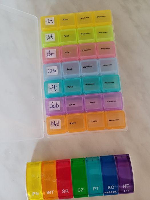 Pojemniki na lekarstwa