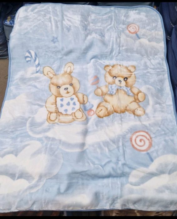 Товсті Корейські дитячі пледи TAMILON. 110х140. Вага 1,56 кг.