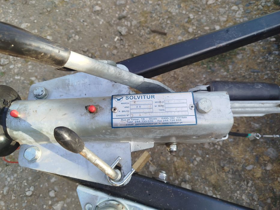 Smart com lança para reboque autocaravana