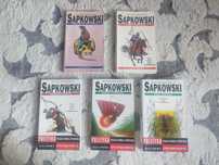 Zestaw 5 książek Sapkowski Saga o wiedźminie