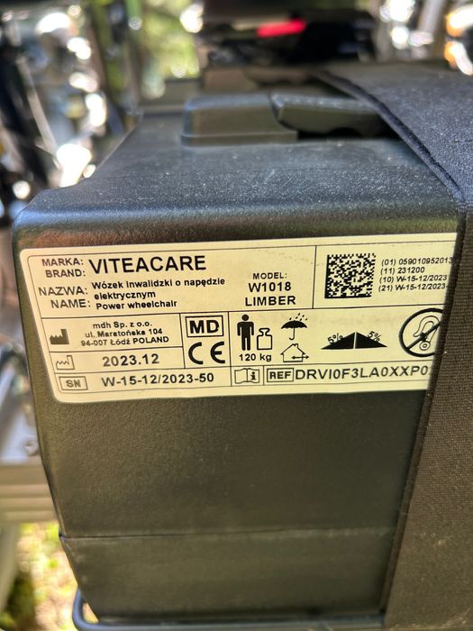 Elektryczny wózek inwalidzki
