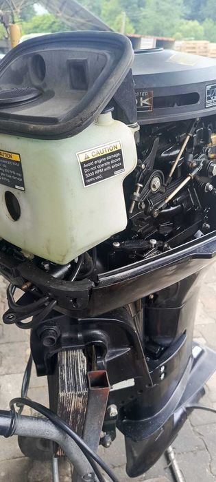 Silnik zaburtowy MERCURY 40 KM L stopa manetka povertrim zegary