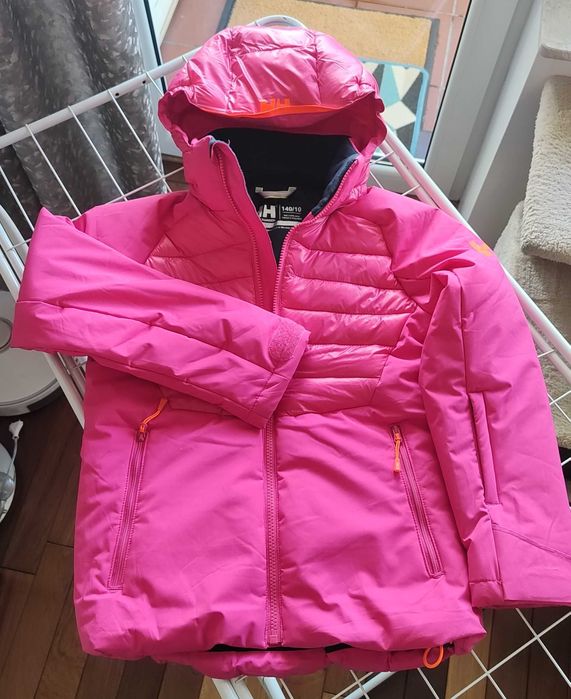 H/H Helly Hansen kurtka narciarska dziewczęca różowa rozmiar 140