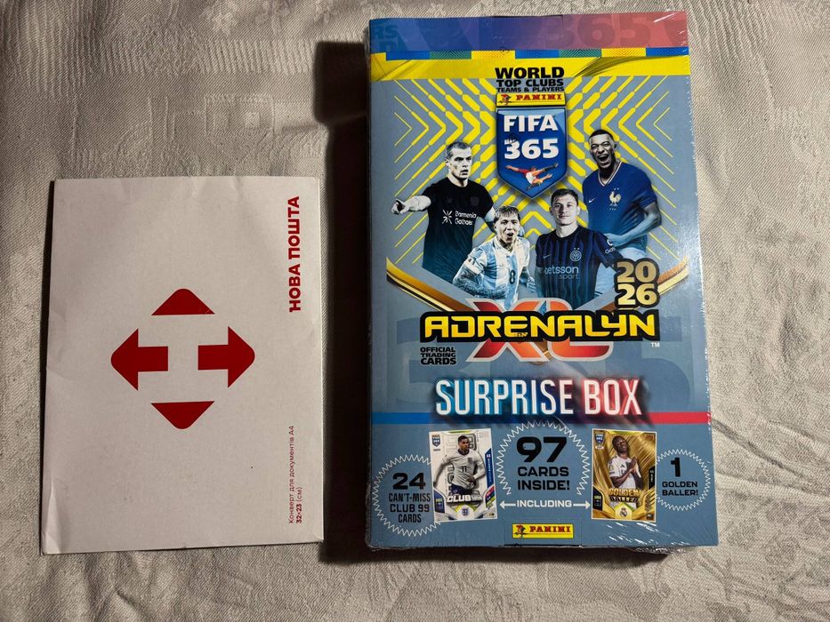 Адвент Panini Fifa 365 Adrenalyn XL 2026 Surprise Box