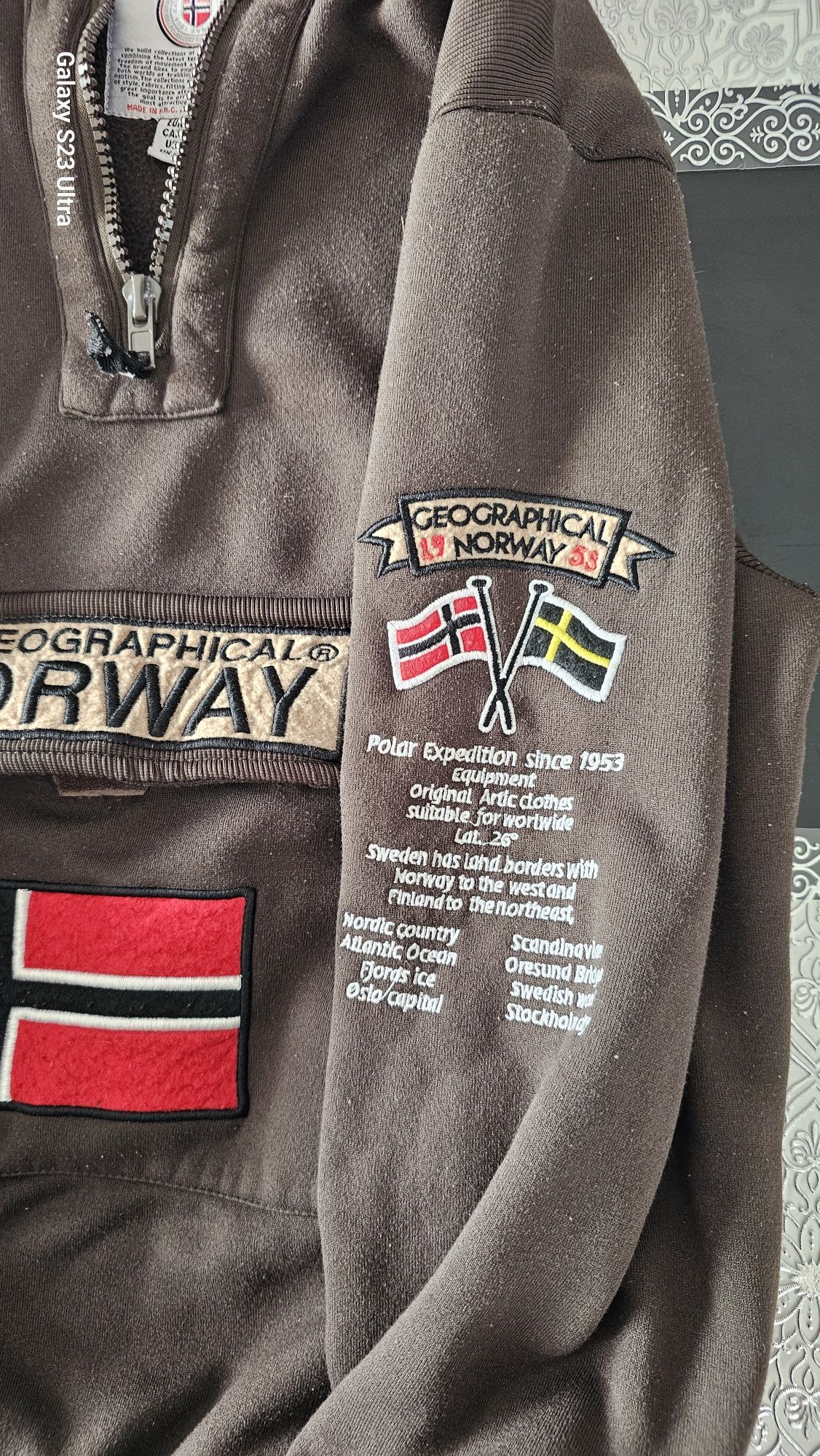 Geographical Norway bluza kangurka L
