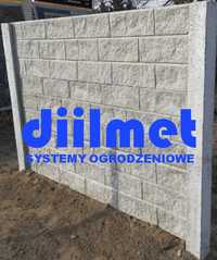 Ogrodzenie betonowe 1,5 m | 2,0m | 2,5m  PRODUCENT