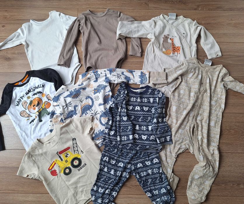 Paka ubranek dla chłopczyka rozmiar 92