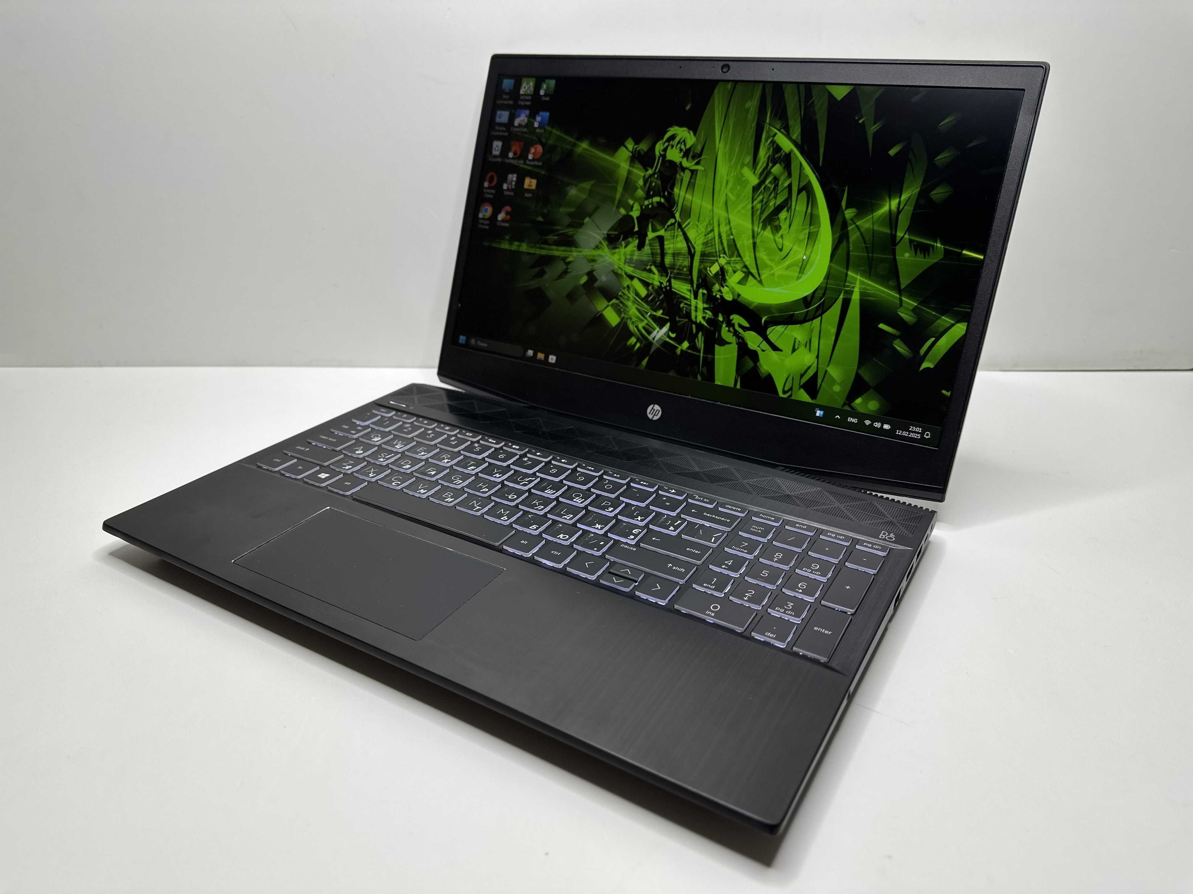 Ігровий HP Gaming 15, Core i7-8750H, 16Gb, SSD512 + 1Tb, GTX1050, FHD