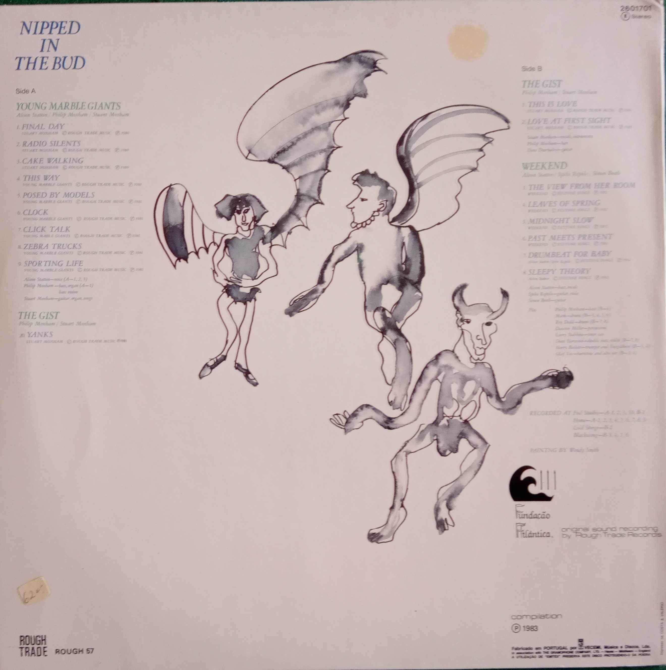Young Marble Giants	- - - - -	Nipped In The Bud	- - - - -	LP