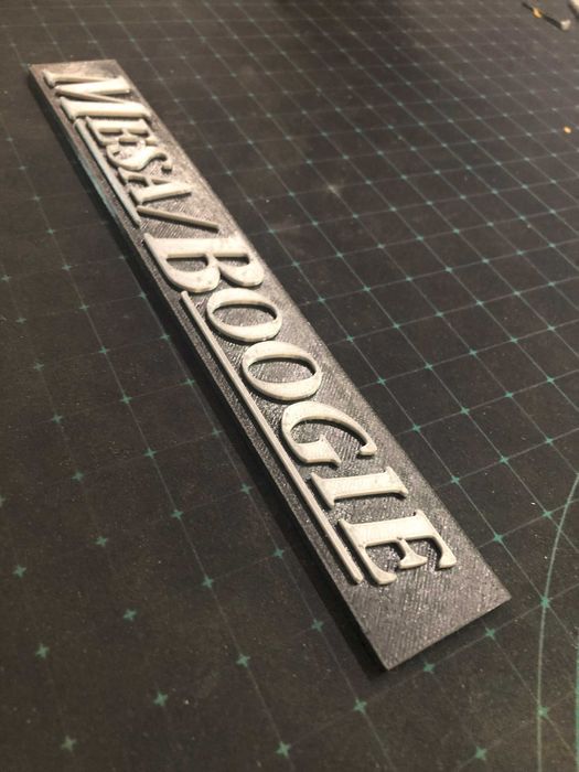 Mesa Boogie logo zamiennik