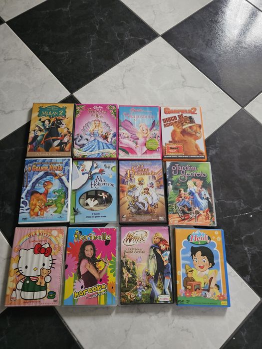 Dvds infantis vários