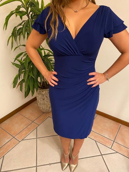 Vestido azul Ralph Lauren NOVO (Blue dress Ralph Lauren)