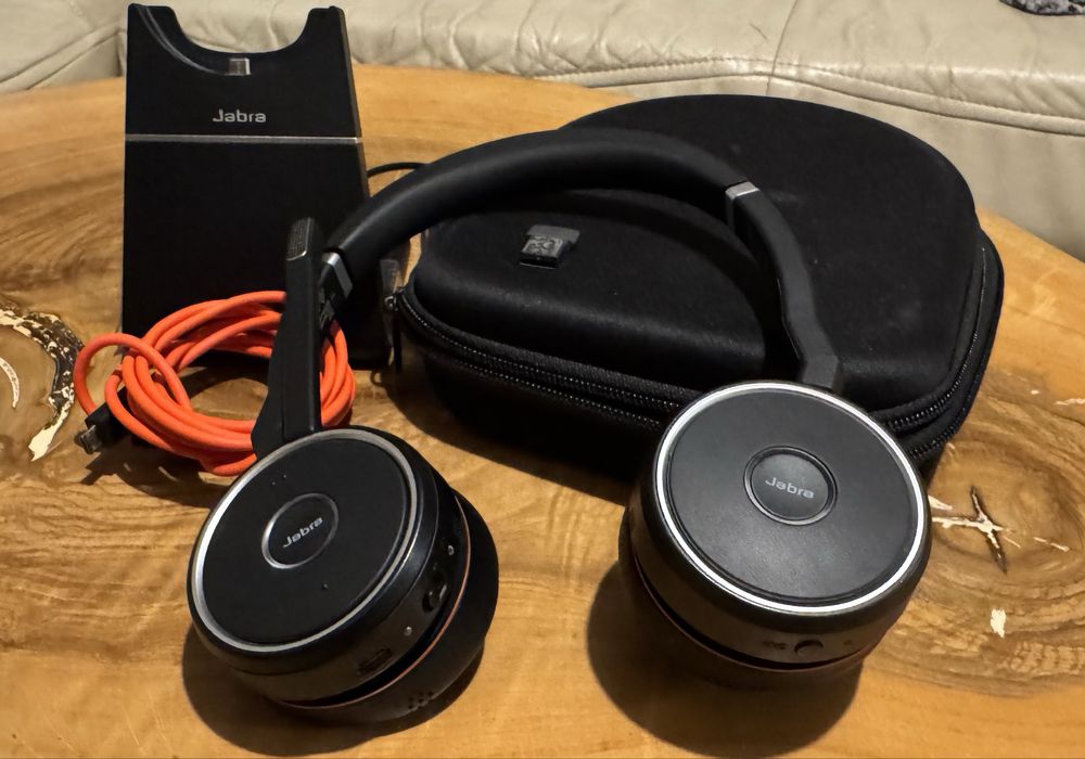 Słuchawki Jabra Evolve 75 + stacja ładująca