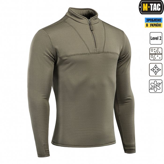 M-TAC Термосорочка фліс DELTA LEVEL 2 койот, олива