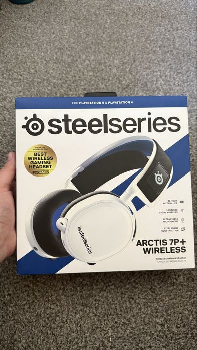 Słuchawki gamingowe bezprzewodowe SteelSeries Arctis 7P+ Wireless