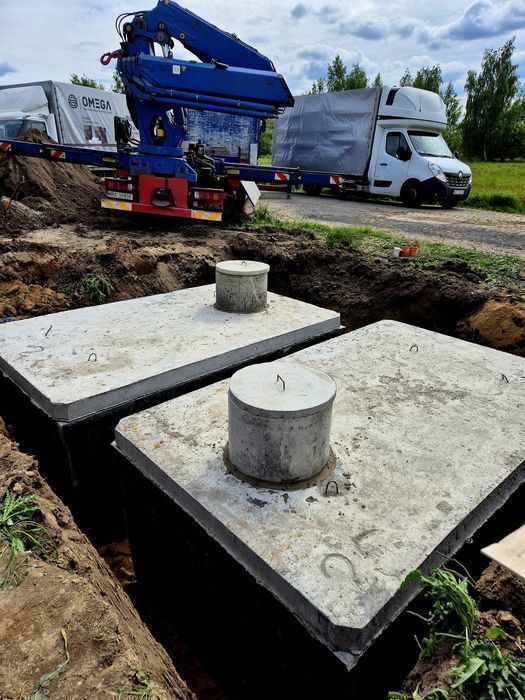 Szambo Betonowe 10m3 WYKOP Zbiornik Na Deszczówkę  PIWNICA