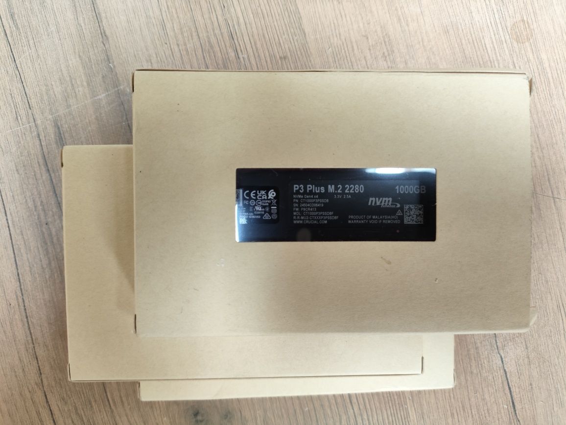 SSD Crucial P3 Plus 1Tb NVME 5000MB/s