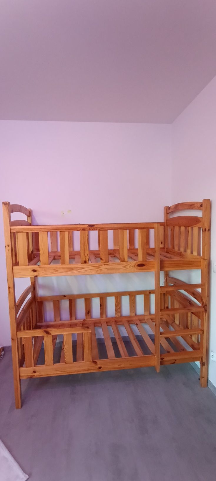Łóżko piętrowe 160x80 z materacami