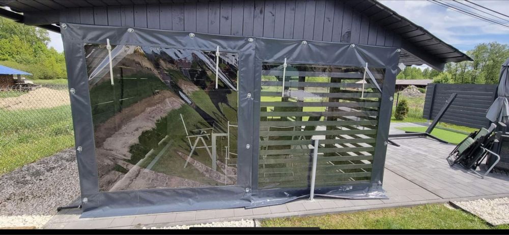 Zabudowy z plandeki na altanki tarasy