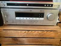 Kino domowe Yamaha 5 glosnikow + subwoofer + 2 kolumny drewniane