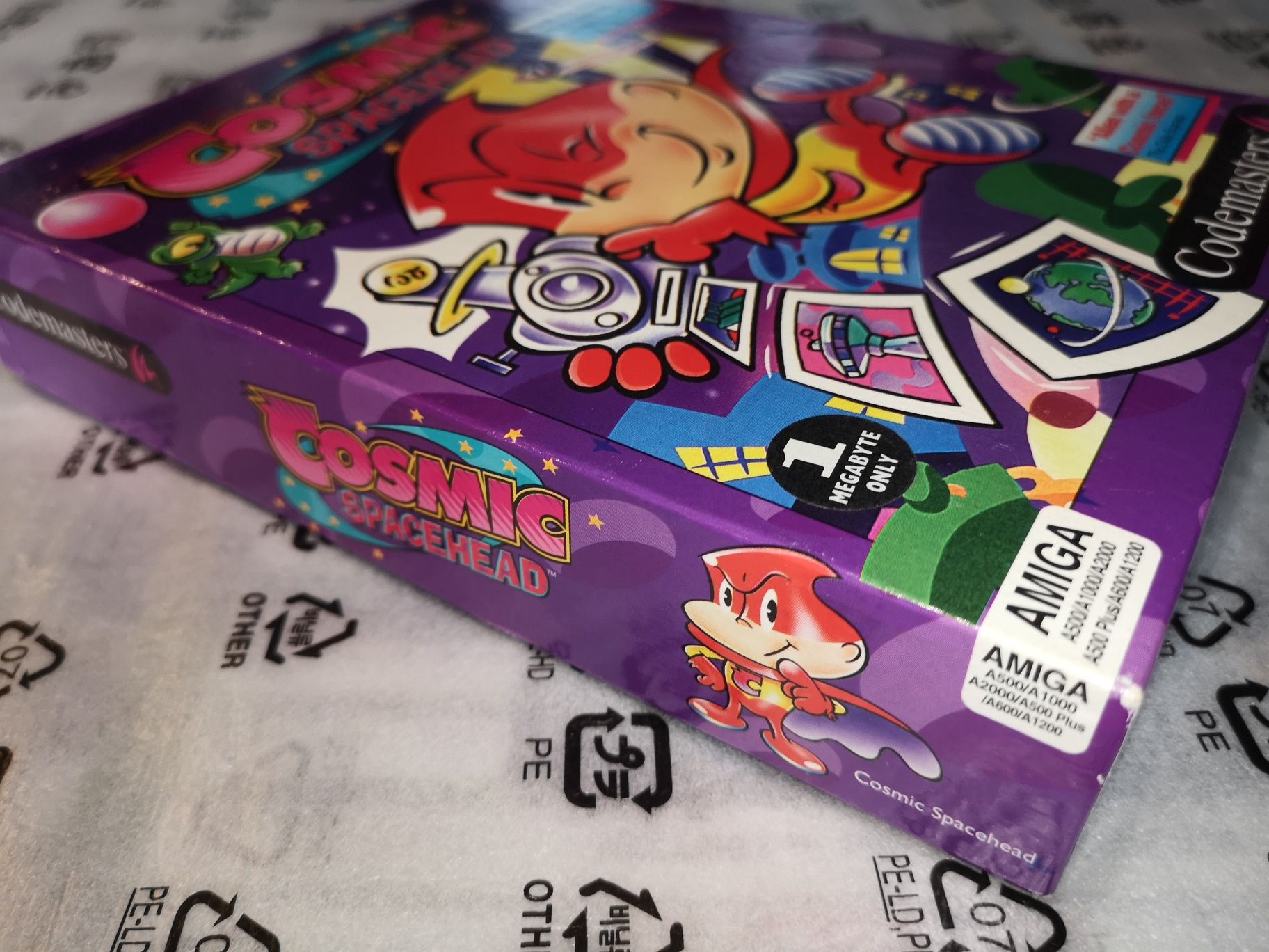 Cosmic Spacehead AMIGA gra Big box (kolekcjonerska) kioskzgrami