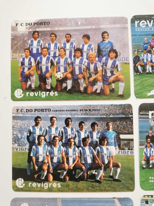 Lote de 7 calendários do FC Porto