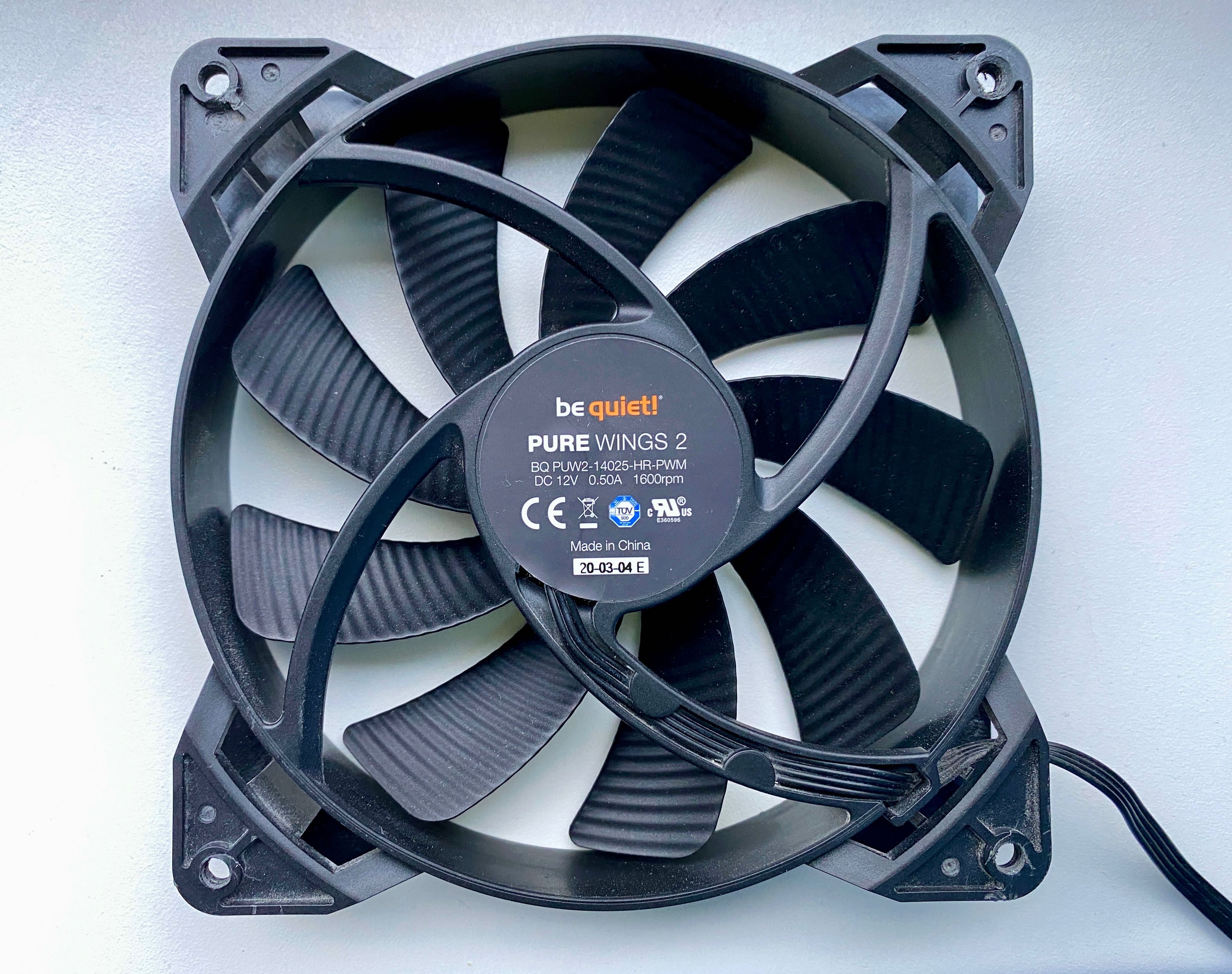 Be quiet! Pure Wings 2 PWM high-speed 4-pin 140mm