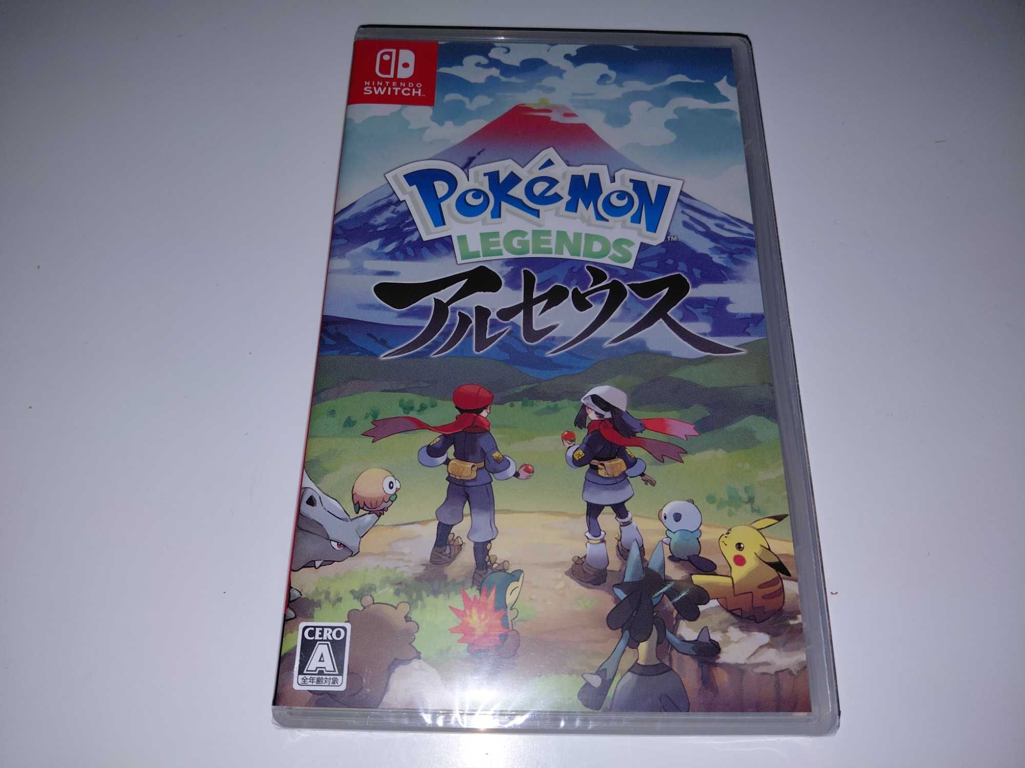 nintendo switch POKEMON LEGENDS ARCEUS wydanie z JAPONI unikat NOWA!