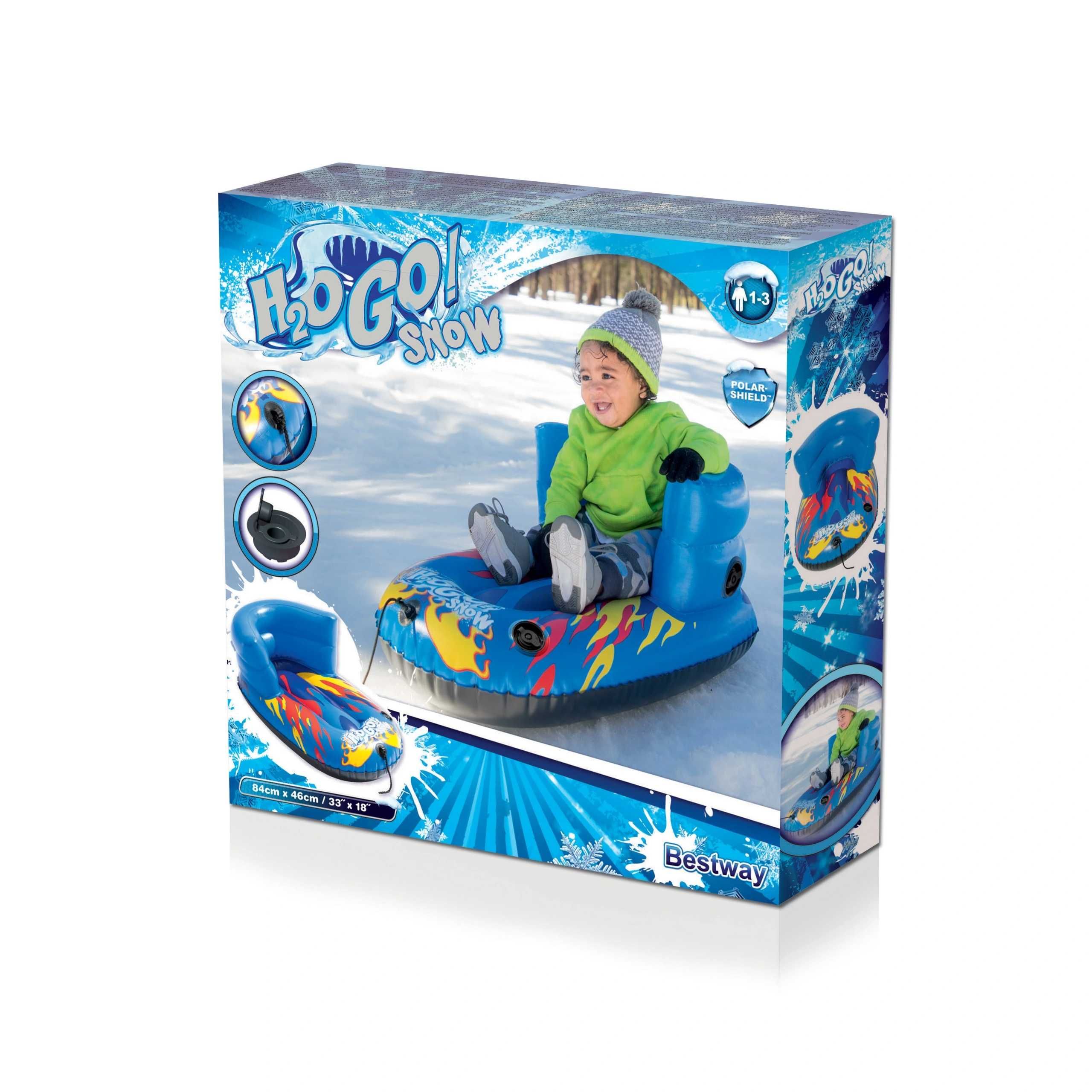 Winylowy ślizg Dmuchany sank Bestway H2OGO! Snow