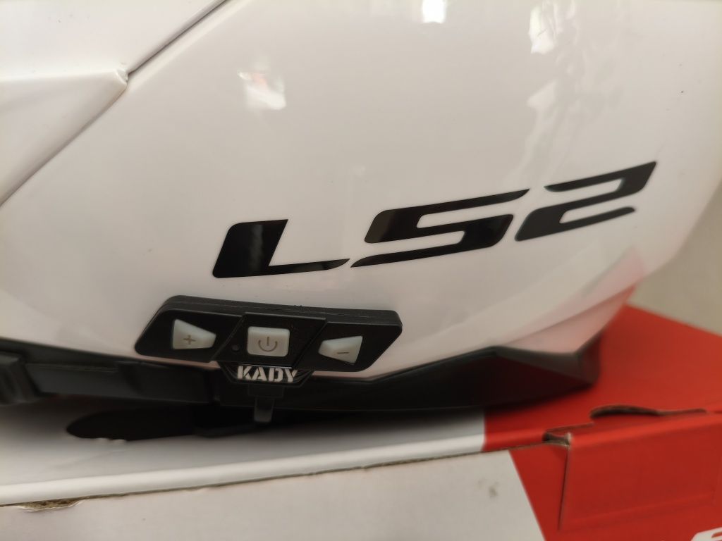 Kask Ls2 FF325 Strobe rozm. S kolor biały