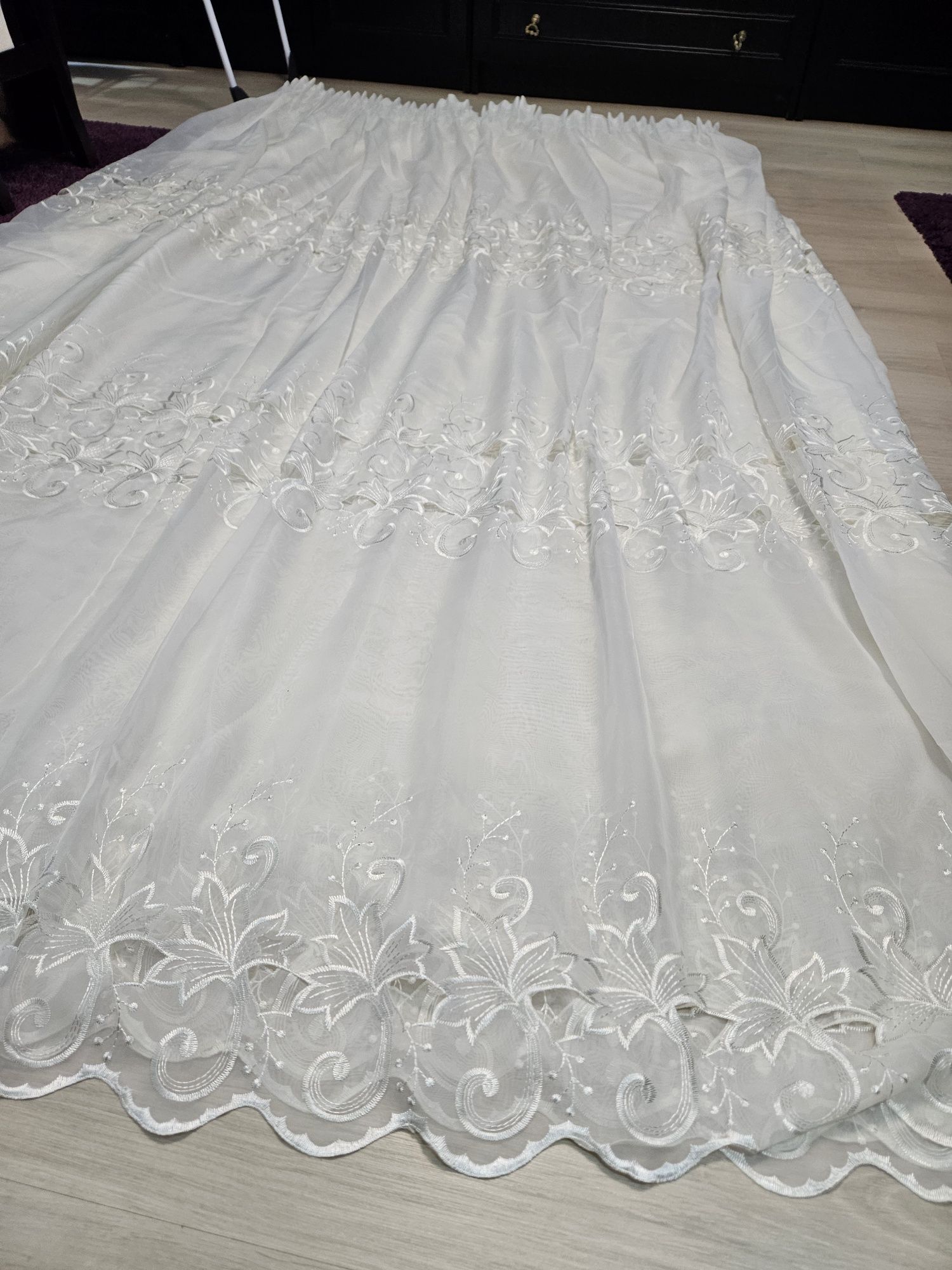 Firanka 230x800 kolor ecru