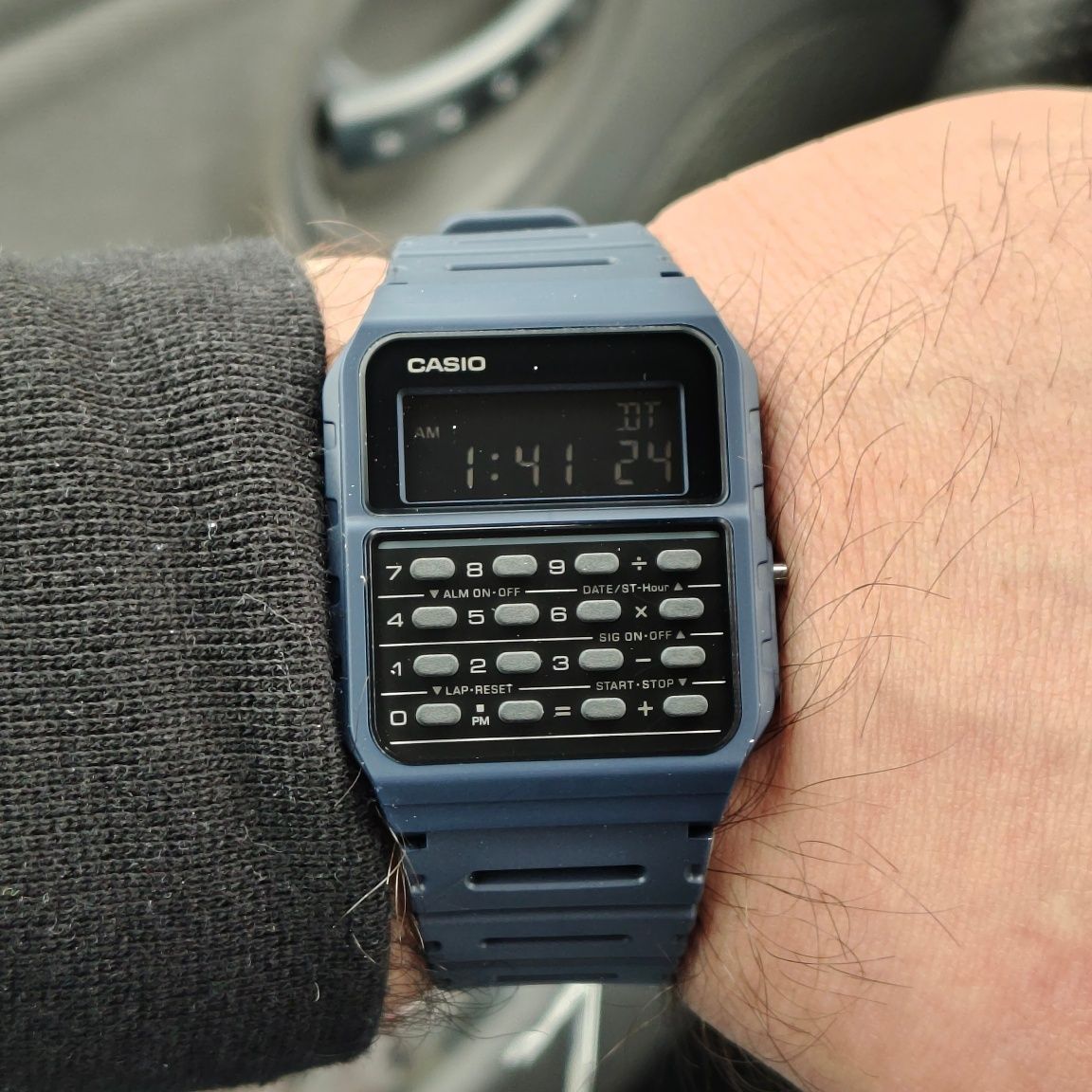Годинник наручний Casio Vintage CA-53W Калькулятор