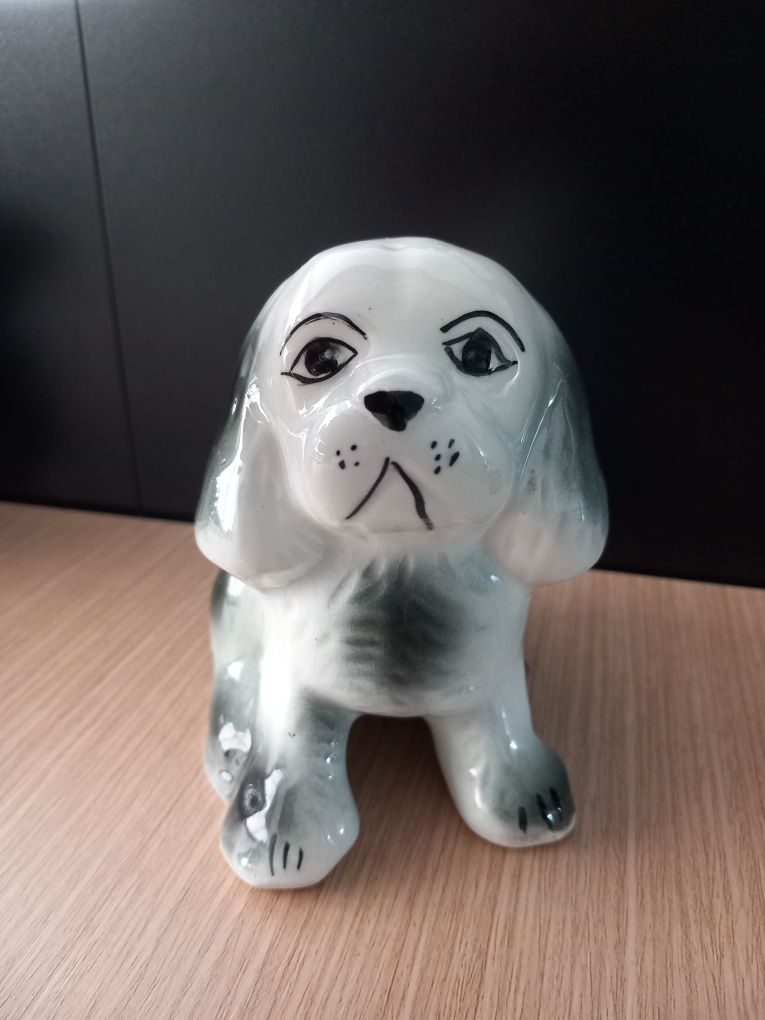 Cão de loiça, vintage.