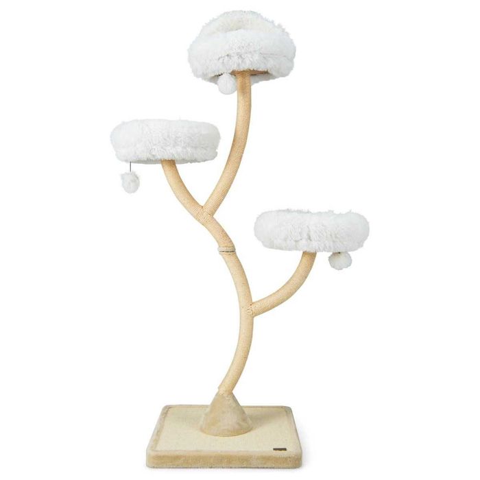 Drapak dla kota wysokość 178 cm, kolor beżowy