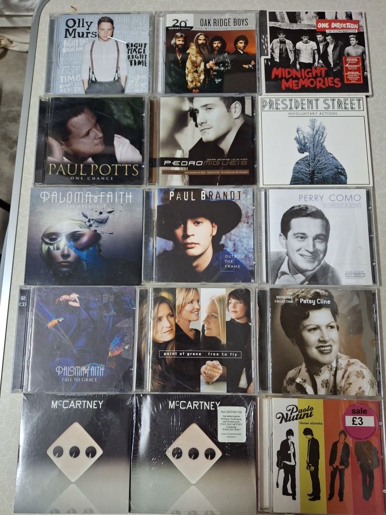 CDs vários tipos música 2