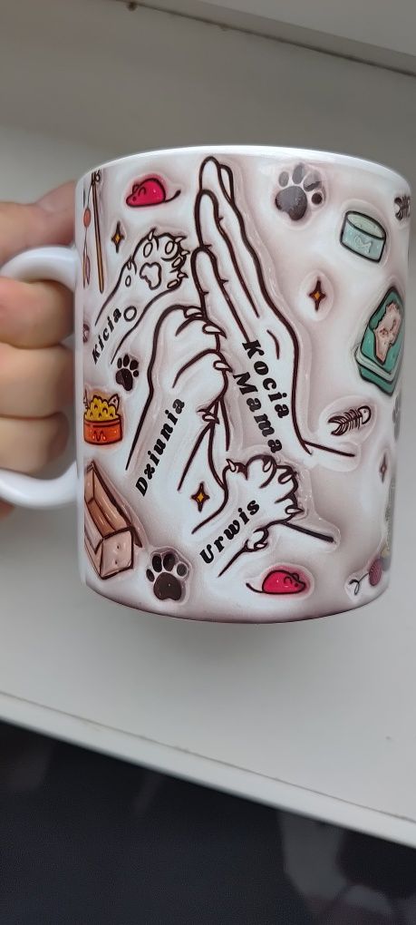 Kubek Psia, kocia mama dzień mamy taty imiona od 1 do 6