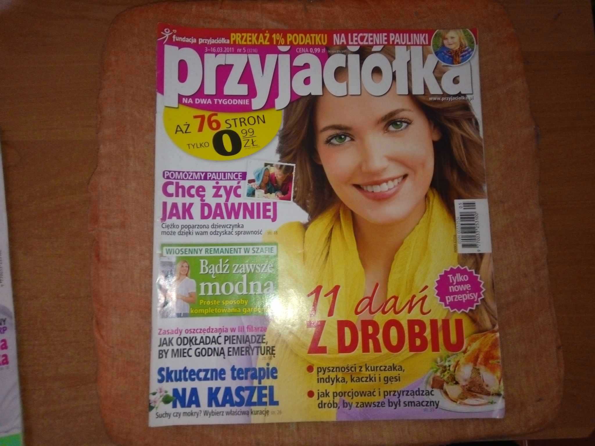 Tygodnik Gazeta Przyjaciółka nr 5 marzec 2011 (3216)