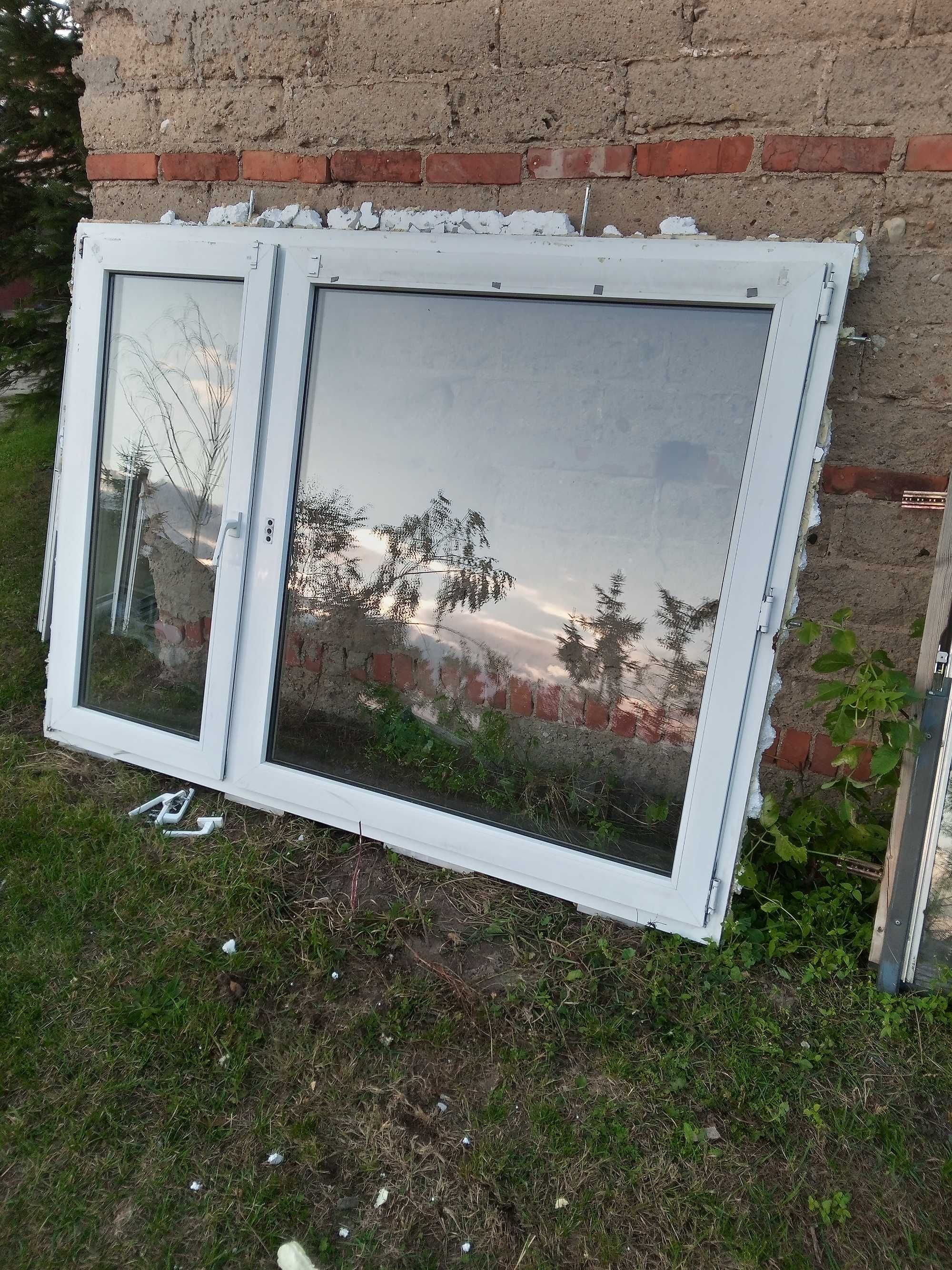 Okno pcv z demontażu 204x143