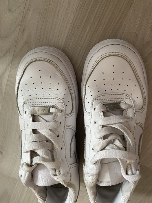 Кросівки унісекс 35.5р21.5см Nike Air Force1 шкіра originaj Найк Форс