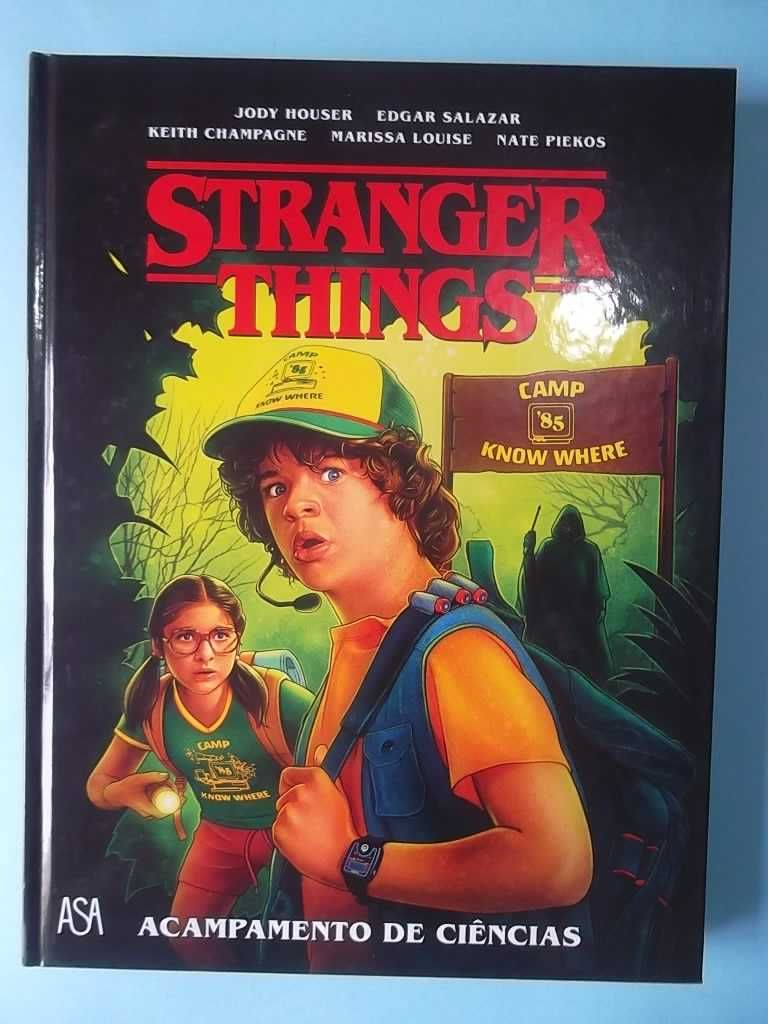 STRANGER THINGS (em banda desenhada) - 4 volumes - Edições Asa