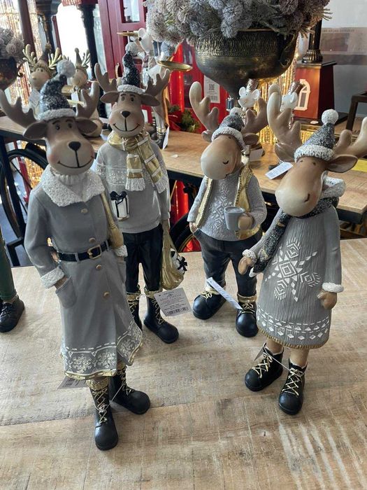 Łoś  łosie para  z kubkiem