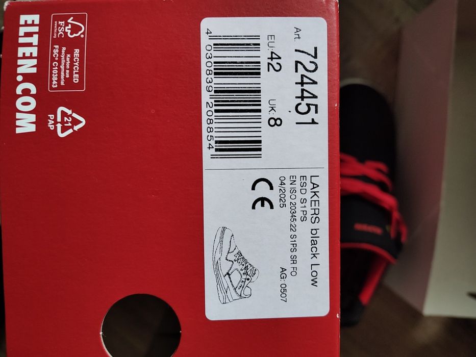 Półbuty ELTEN nr 42