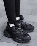 р. 38-43 Стильные кроссовки  Balenciaga Track 3.0 Black BL004 унисекс