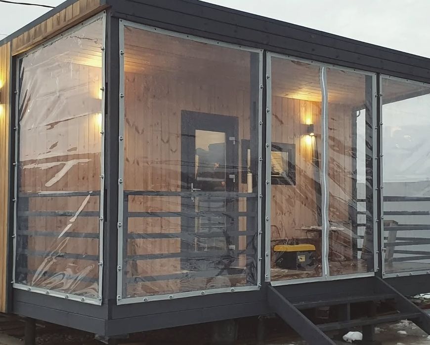 Прозорі штори ПВХ.Тенти.М'які вікна.Гнучкі вікна.Мягкие окна.