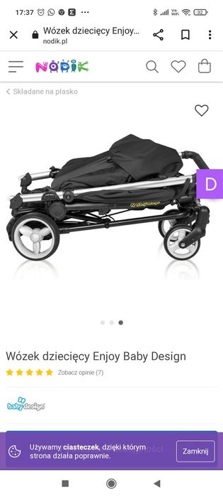Spacerówka baby design enjoy