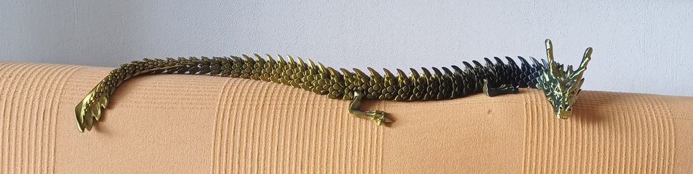 Dragão articulado 90cm pvc