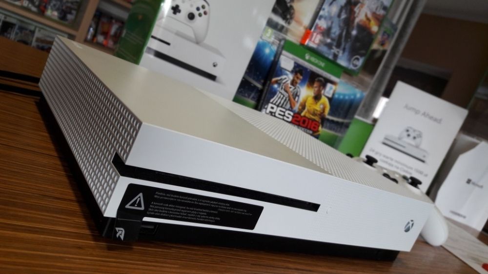 Xbox One S 1000GB  Biały GRY GWARANCJA super zestaw KOMIS SERWIS
