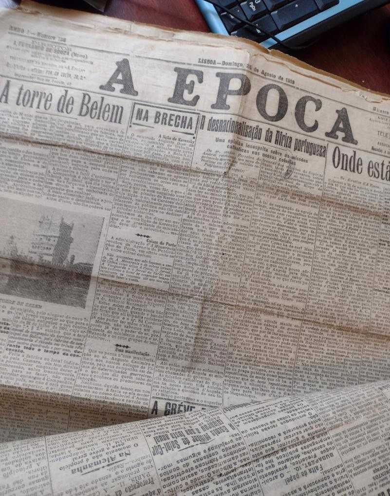 Jornal A Época 1919 - 17 unidades