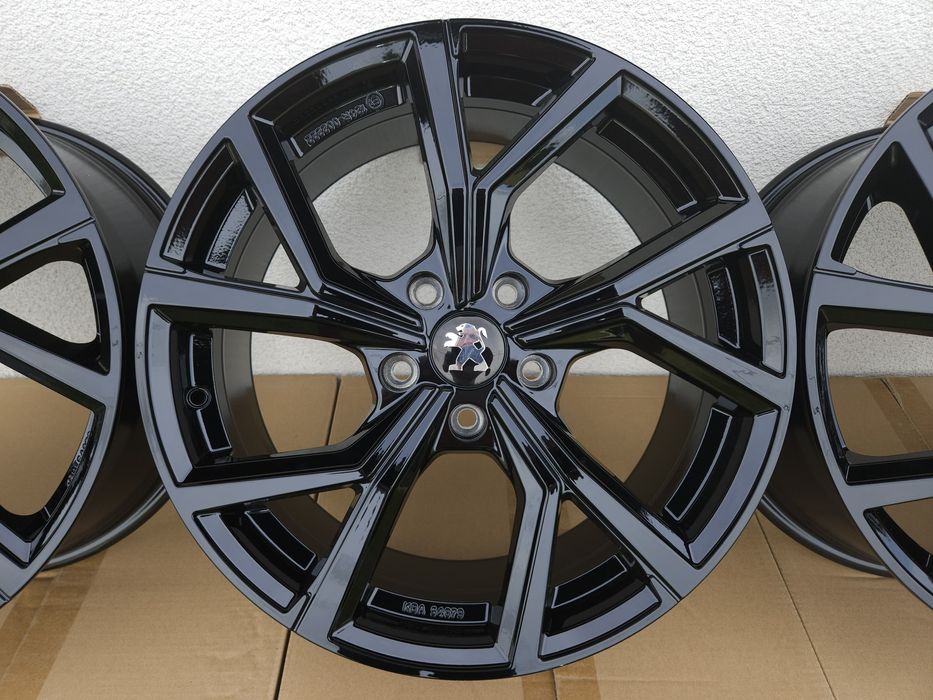 Peugeot 16 " Nowe 5x108 Partner 308 Rifter Felgi Czarne Alufelgi