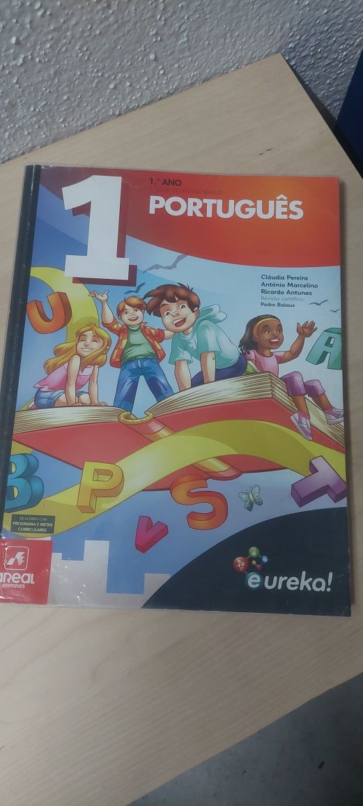 Livro Fichas e Manuais Escolares 1º Ano